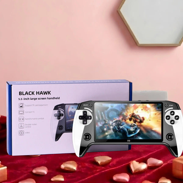 X9 Handheld Game Console, Wireless Portable Console, Digital Console, 5.5 Inch HD Screen, Retro Gaming, Home Relaxation, Friend Gathering, Christmas Gift, Valentine'S Day Present